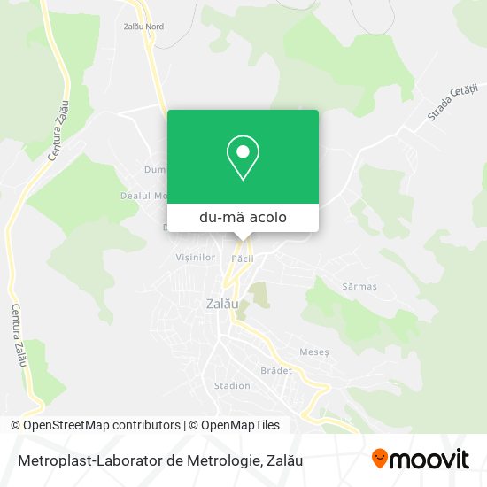 Hartă Metroplast-Laborator de Metrologie