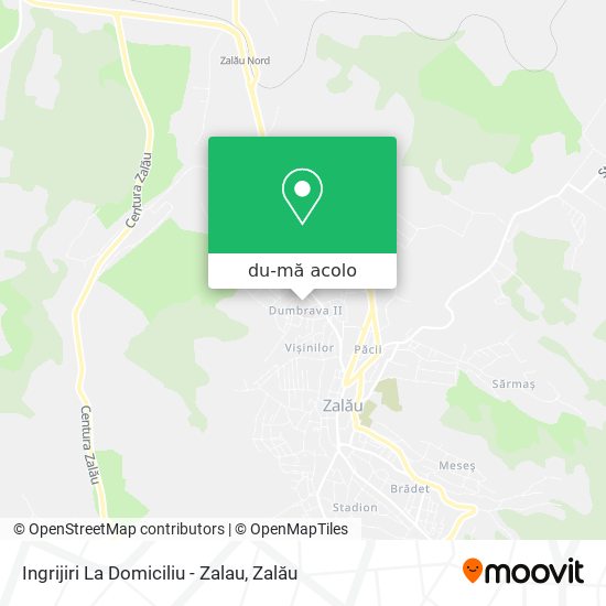Hartă Ingrijiri La Domiciliu - Zalau
