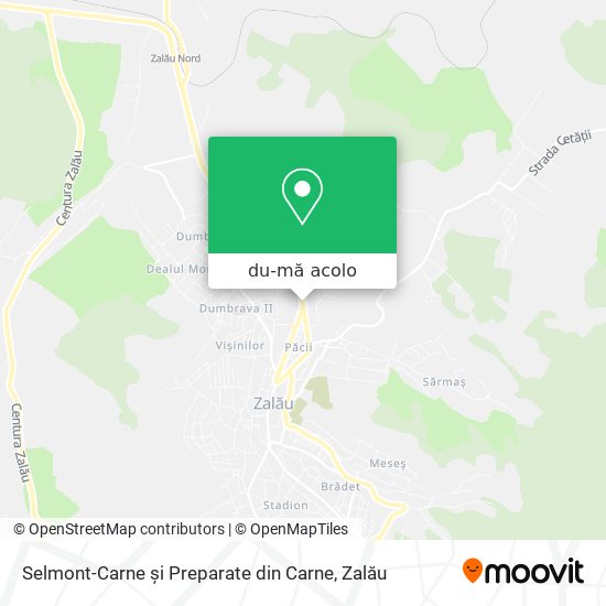 Hartă Selmont-Carne și Preparate din Carne