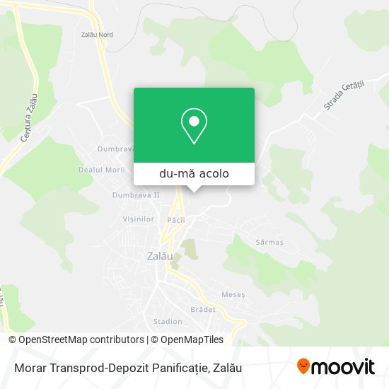 Hartă Morar Transprod-Depozit Panificație