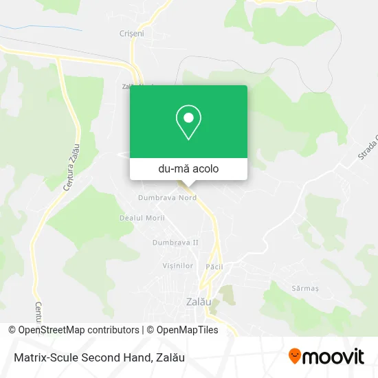 Hartă Matrix-Scule Second Hand