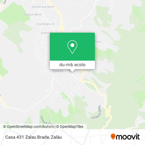 Hartă Casa 431 Zalau Brade