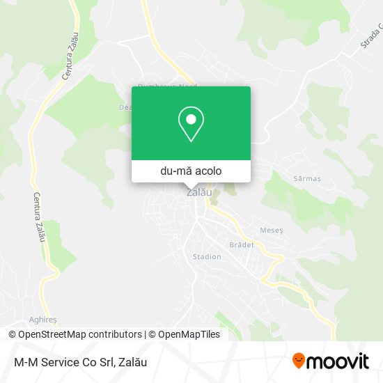 Hartă M-M Service Co Srl