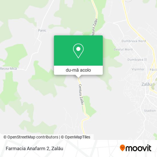 Hartă Farmacia Anafarm 2