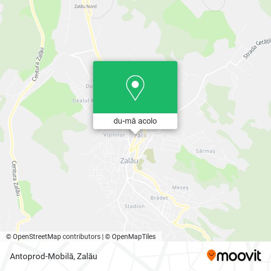 Hartă Antoprod-Mobilă