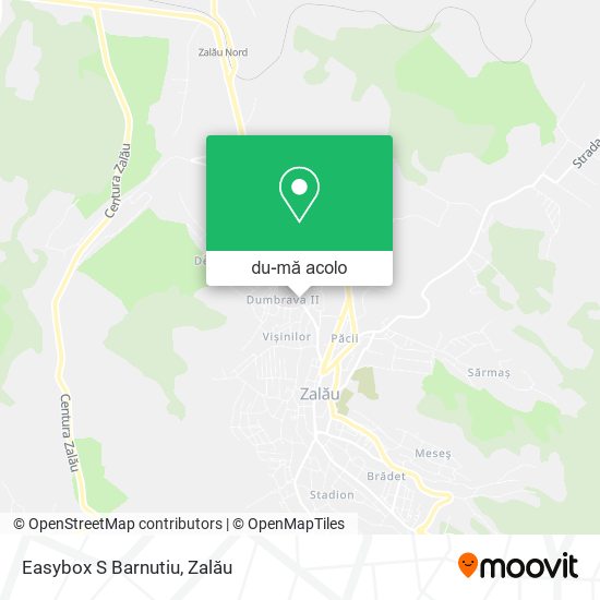 Hartă Easybox S Barnutiu