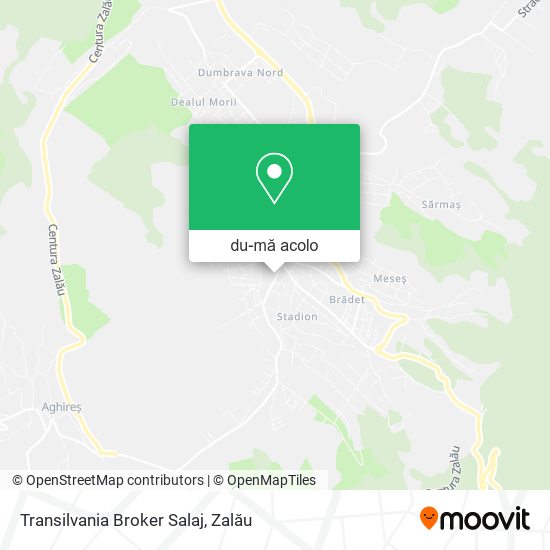 Hartă Transilvania Broker Salaj
