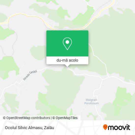 Hartă Ocolul Silvic Almasu