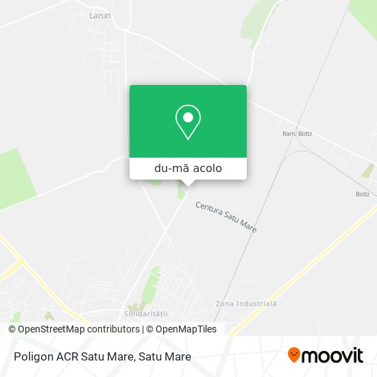 Hartă Poligon ACR Satu Mare