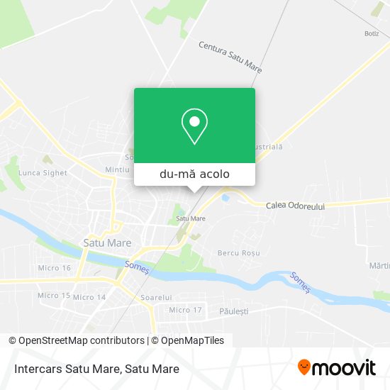 Hartă Intercars Satu Mare
