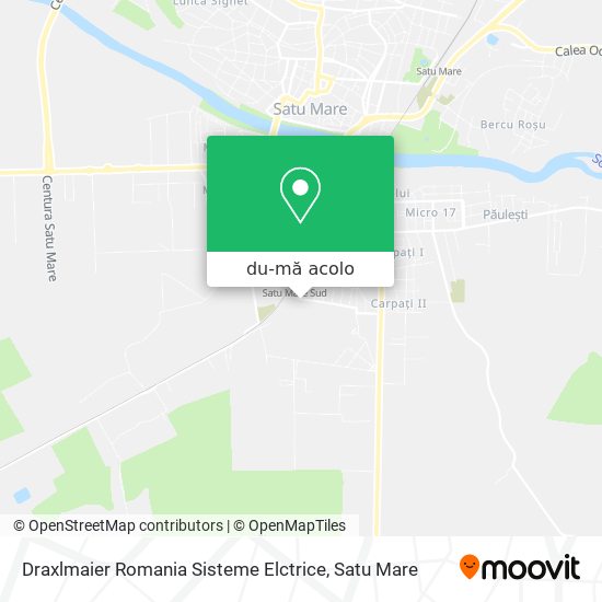 Hartă Draxlmaier Romania Sisteme Elctrice