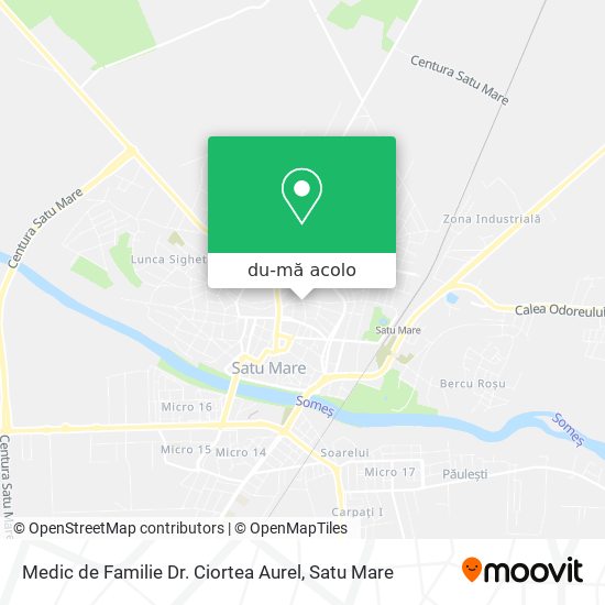 Hartă Medic de Familie Dr. Ciortea Aurel