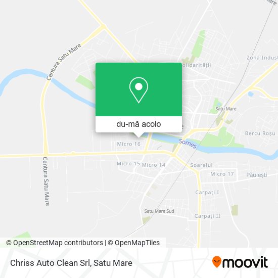 Hartă Chriss Auto Clean Srl