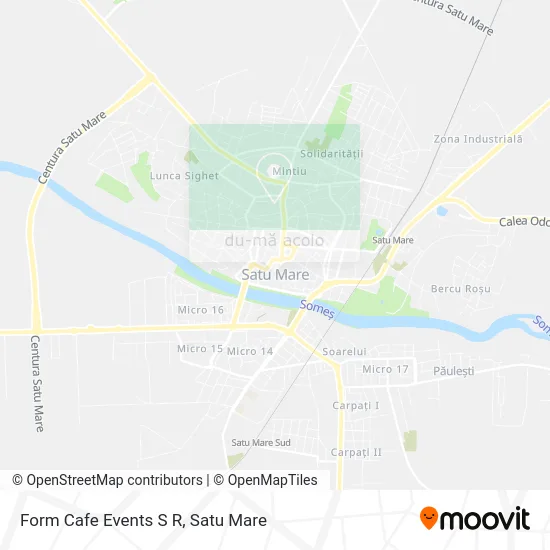 Hartă Form Cafe Events S R