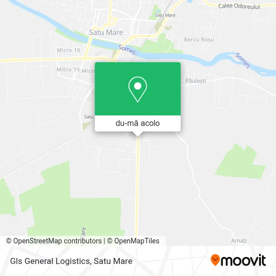 Hartă Gls General Logistics