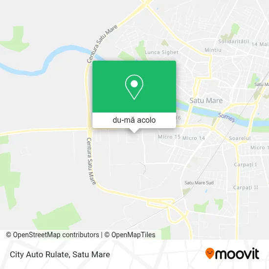 Hartă City Auto Rulate