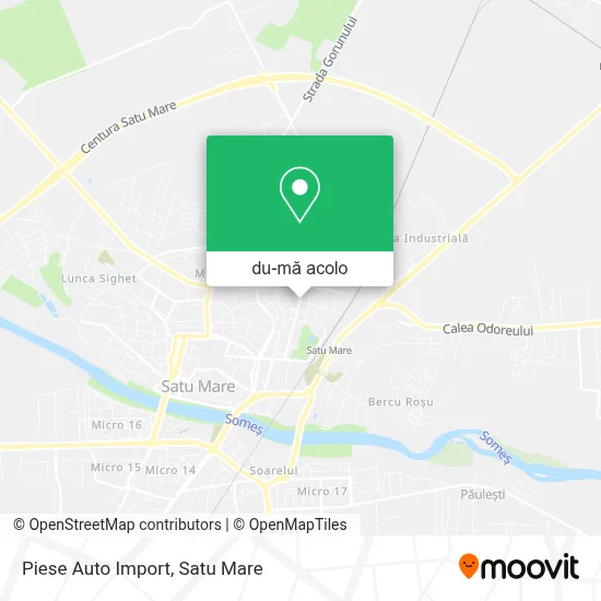 Hartă Piese Auto Import