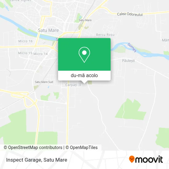 Hartă Inspect Garage