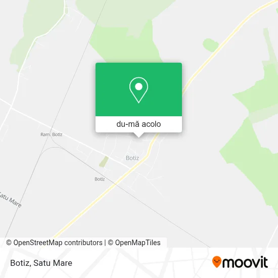 Hartă Botiz