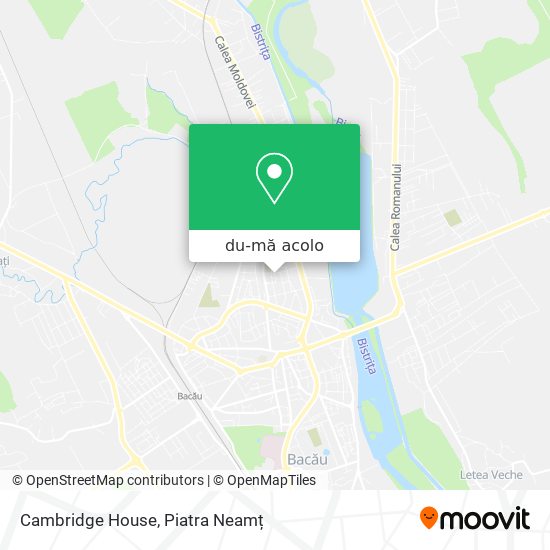 Hartă Cambridge House
