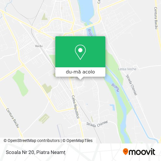 Hartă Scoala Nr 20