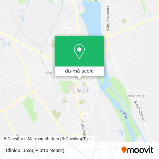 Hartă Clinica Luxor