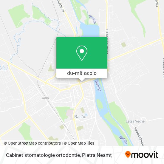 Hartă Cabinet stomatologie ortodontie