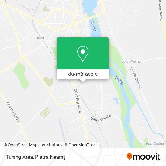 Hartă Tuning Area