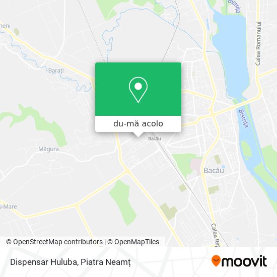 Hartă Dispensar Huluba
