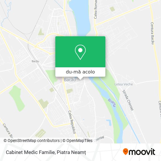 Hartă Cabinet Medic Familie