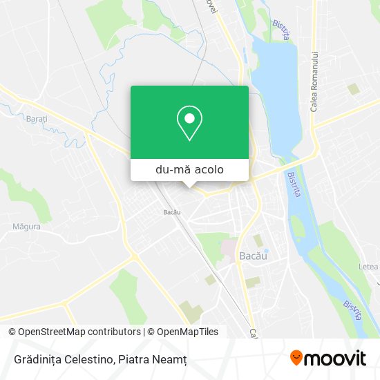 Hartă Grădinița Celestino