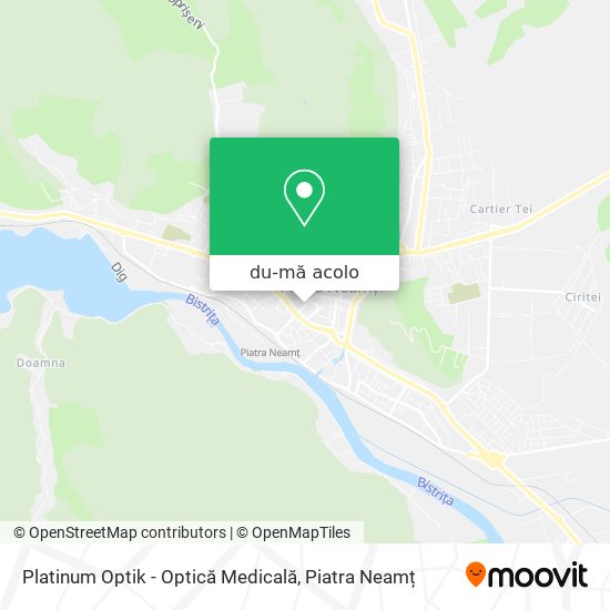 Hartă Platinum Optik - Optică Medicală