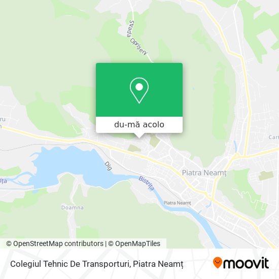 Hartă Colegiul Tehnic De Transporturi