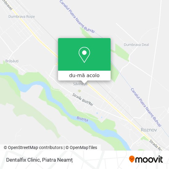 Hartă Dentalfix Clinic