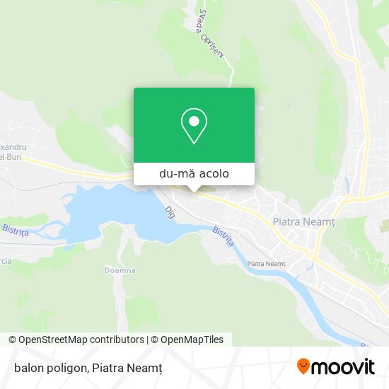 Hartă balon poligon