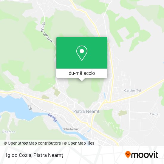 Hartă Igloo Cozla