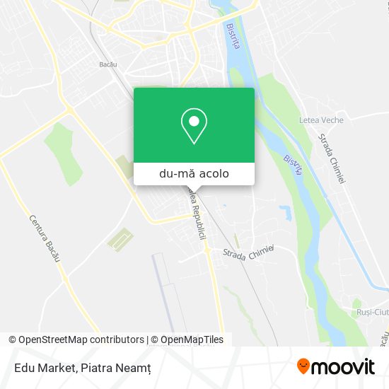 Hartă Edu Market