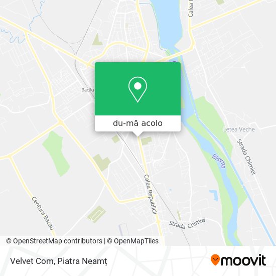 Hartă Velvet Com