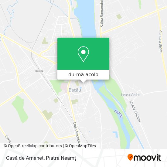 Hartă Casă de Amanet