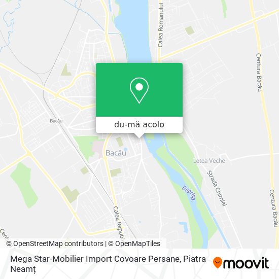 Hartă Mega Star-Mobilier Import Covoare Persane