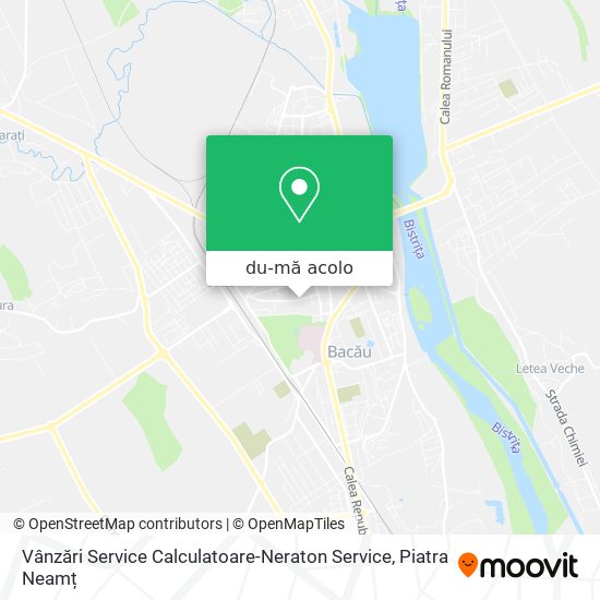 Hartă Vânzări Service Calculatoare-Neraton Service