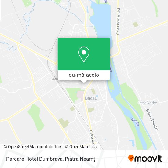 Hartă Parcare Hotel Dumbrava