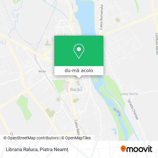 Hartă Libraria Raluca
