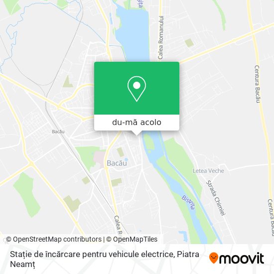Hartă Stație de încărcare pentru vehicule electrice