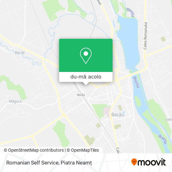 Hartă Romanian Self Service