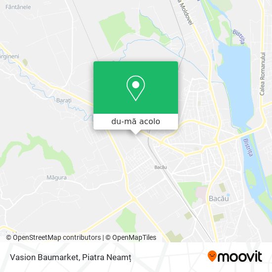 Hartă Vasion Baumarket