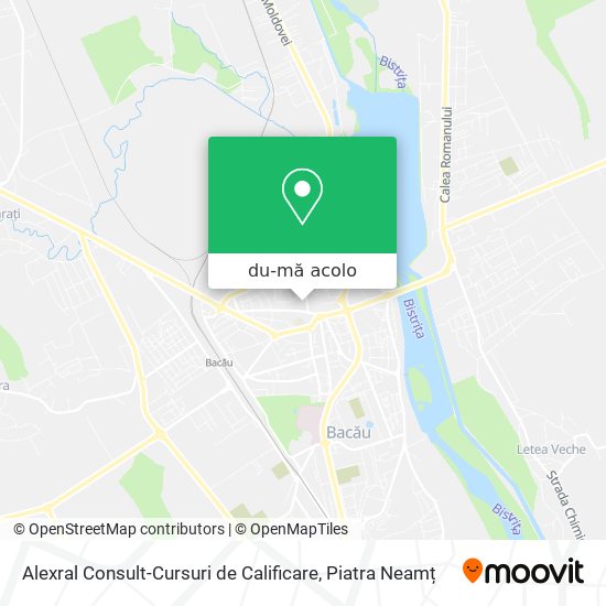 Hartă Alexral Consult-Cursuri de Calificare