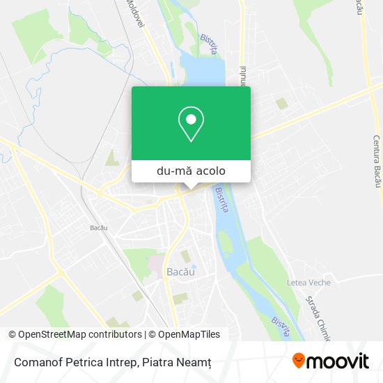 Hartă Comanof Petrica Intrep