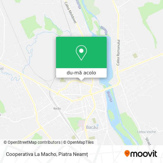 Hartă Cooperativa La Macho