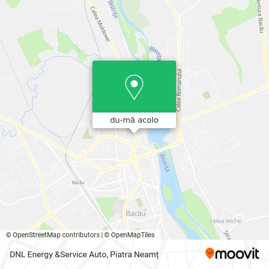 Hartă DNL Energy &Service Auto